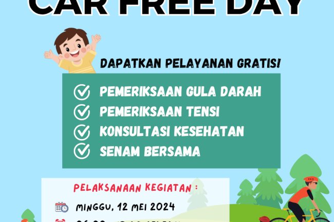 CAR FREE DAY PUSKESMAS DELANGGU 2024