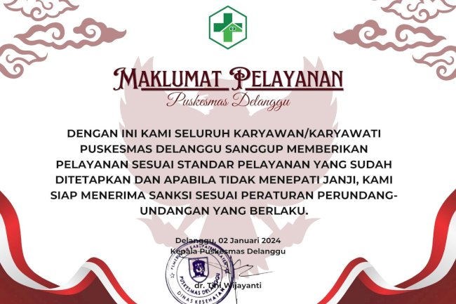 Maklumat Pelayanan